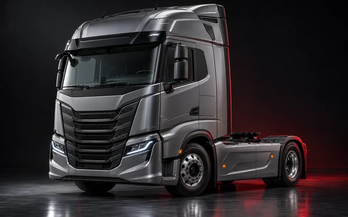 IVECO S-Way, вид спереди в три четверти